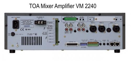 Toa vm2240 amplifier for sale