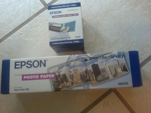 Epson high gloss photo paper