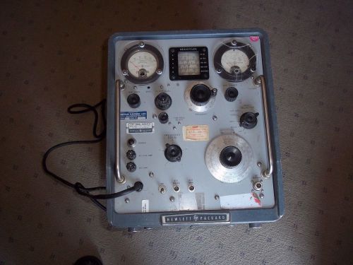 HP Hewlett Packard VHF Signal Generator Model 608C 115/230 V 50-1000 Cycles