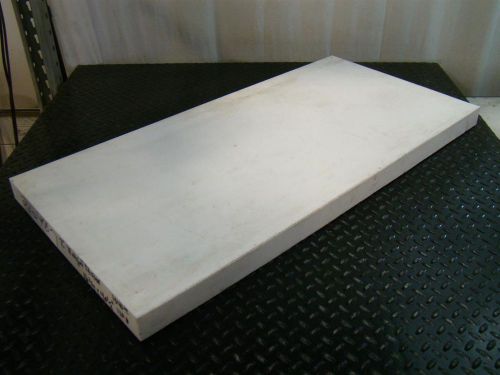Virgin teflon plastic sheet 2x16-3/4x40-1/2&#034; 232407 for sale