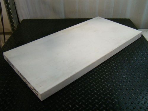 Virgin Teflon Plastic Sheet 2x16-3/4x40-1/2&#034; 232407