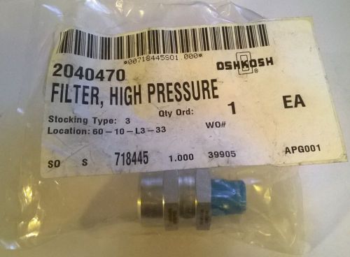 Swagelok high pressure filter  ss-4fw5-15 (15 micron) for sale