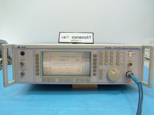 10KHz - 5.4GHz SIGNAL GENERATOR SWEEP IFR MARCONI 2032 RF  FULLY TESTED