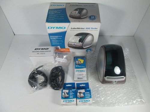 Dymo Labelwriter 400 Turbo Thermal Address File Label Postage Printer extras-
							
							show original title