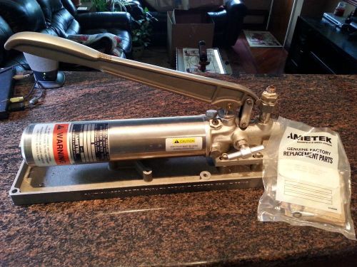 Ametek T-1 Twin Seal Pressure Pump Distilled Water Type w/ O ring rebuild kit