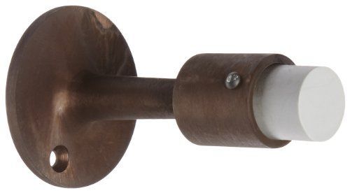 Rockwood 475.10b bronze door stop, #8 x 3/4&#034; oh sms fastener with plastic for sale