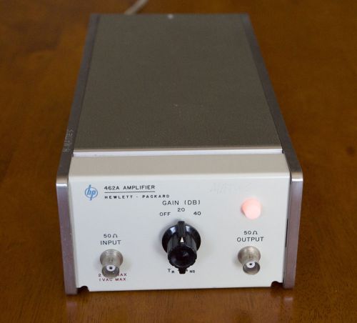 HP/Agilent 462A 4nS Riste Time 1kHz-150MHz Bandwidth RF Signal Amplifier