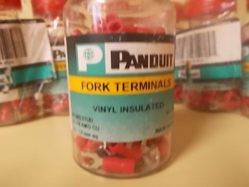 Panduit PV18-6F-CY ForkTerminals (unit of 100)