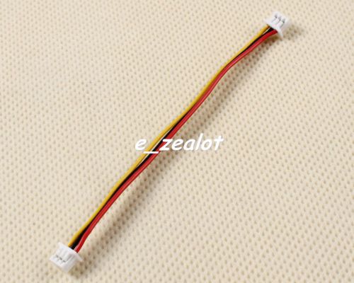 10pcs 3Pins Double-end Cable Female to Female Wire Plug Tinned Wire 1.25mm 80mm