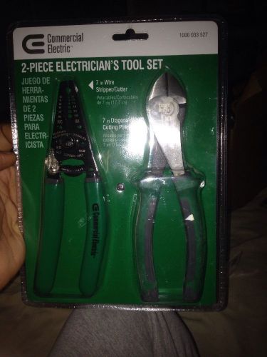 Commerial Electric 2 Piece Electrians Tool Set 2 pack