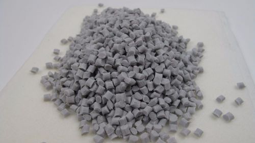 Plastic Pellets Grey Resin Material 16 Lbs Injection Molding