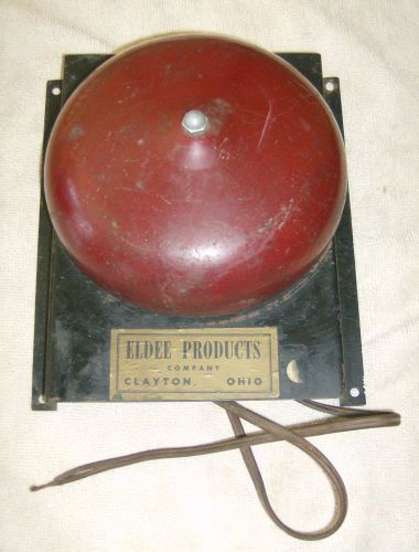 Fire alarm bells/turtle bell/eldee products co./vintage fire alarm bells/alarms for sale