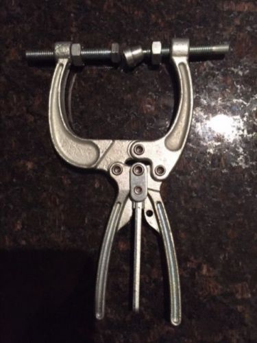 welding clamp   squeeze action toggle plier clamps