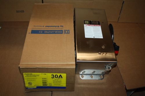 Square d schneider hu361ds heavy duty safety switch for sale
