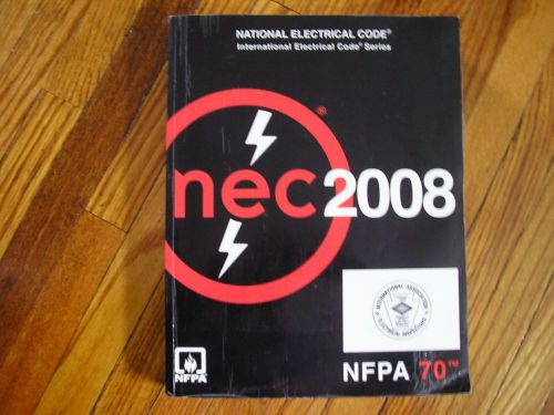 NEC2008 code book - 2008 softback National Electrical Code by NFPA