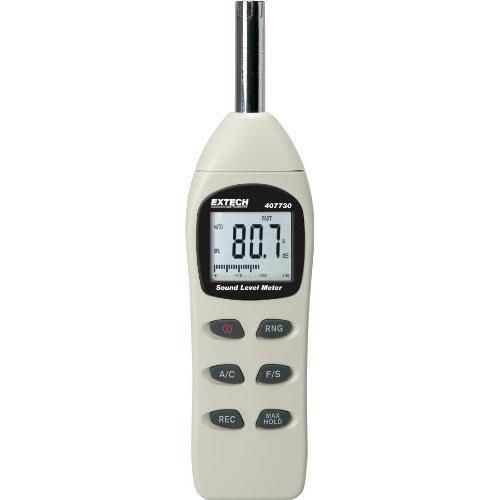 Extech 407730 40-to-130-Decibel Digital Sound Level Meter New