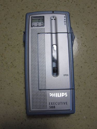 Philips Pocket Memo 588 MiniCassette Voice Recorder