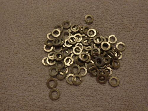 M6 din 127 zinc plated split lock washer qty 84 for sale