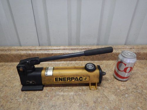Enerpac p-141 hydraulic lightweight manual hand pump single speed 2 stage for sale