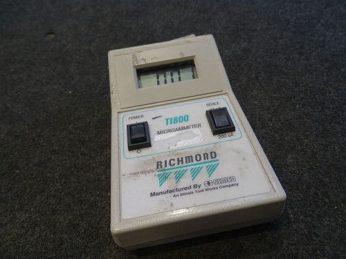 Richmond Technology TI800 Ion Current Microammeter