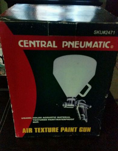Central pneumatic air texture paint gun 1.25 gallon