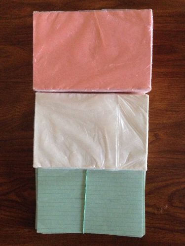 420 Index Cards (6&#034; X 4&#034;), 200 Orange Unlined, 175 White Unlined, 45 Green Lined