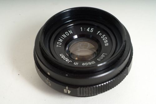 Tominon 1:4.5 50MM Lens