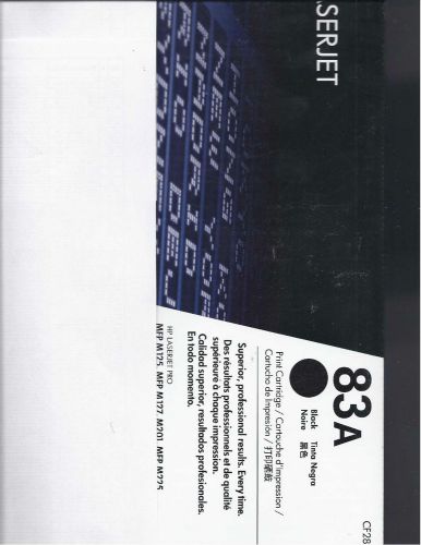 GENUINE VIRGIN HP CF283A EMPTY CARTRIDGES