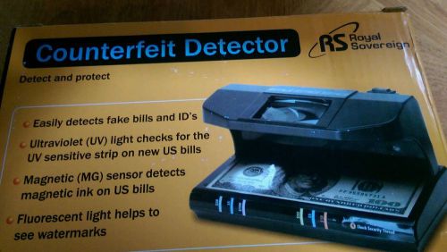 Royal Sovereign Counterfeit Detector RCD-3 Plus
