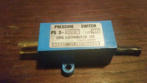 Copal Electronics Pressure Switch PS 3 - 102V