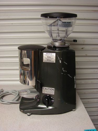 Mazzer Super Jolly espresso grinder automatic switch dark gray