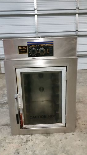 Nu-vu food service systems electric circulating air oven co-3 bakery oven tested for sale