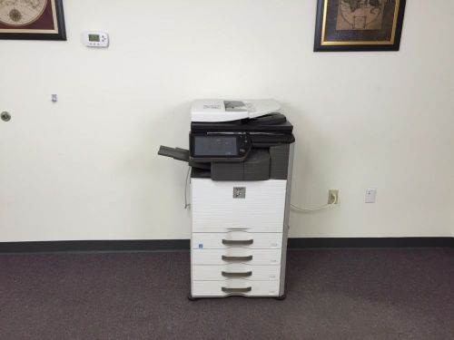 Sharp MX-3110N Color Copier Machine Network Printer Network Scanner Finisher
