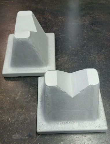 V-blocks for hydraulic/arbor press for sale