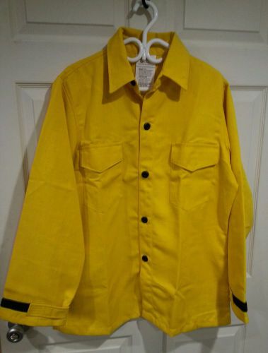 Nomex (aramid) wildland fire shirt (yellow) xl for sale