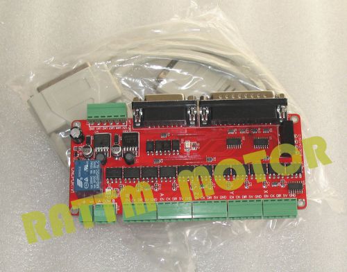 5 axis v8 type breakout board interface adapter with optical coupling for cnc for sale