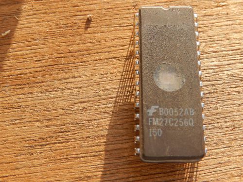1 psc fm27c256q-150 vintage eprom ic chip  cf3-17 for sale