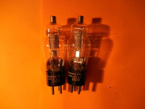 Western Electric tubes 262B (1 pair)