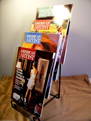 Decorative display Rack-Stand-Card-Magazine-Plates-Parts many uses sturdy