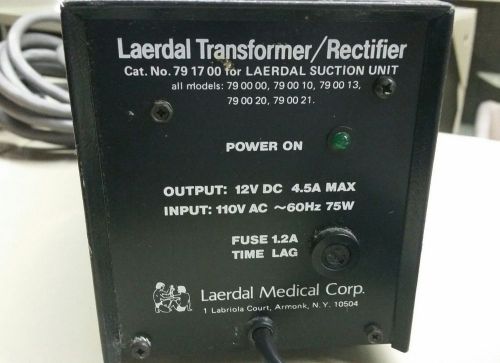 Laerdal TRansformer - Rectifier Model 791700