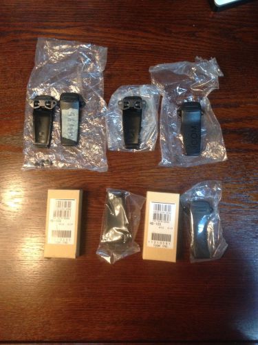 ~ Lot of 6 ~ BELT CLIPS ICOM MB-103, 2 brand new, 4 used in good condition