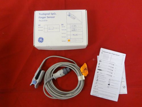 GE Trusignal SP02 Finger Sensor Reusable Reference: TS-F4-N NEW