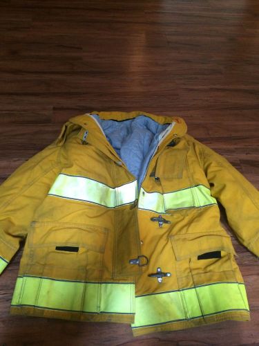 Firemens Jacket Coat Globe Brand Turnout gear Rescue Survival Bunker Prepper