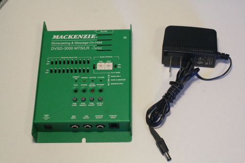 Mackenzie Storecasting &amp; Message-On-Hold Digital USB SD Card Message Repeater