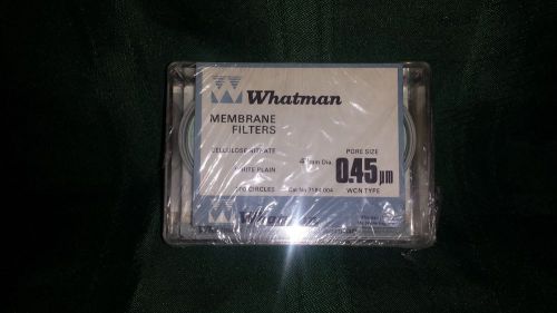 Whatman 7184-004 Cellulose Nitrate Membrane Filter, 47mm Diameter, 0.45 Micron (