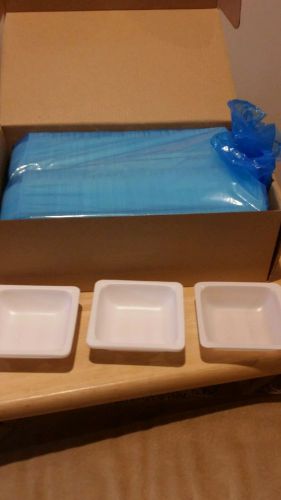 Dyn-A-Med 80055 Plastic Polystyrene Medium Weigh Boats/Weighing Dish