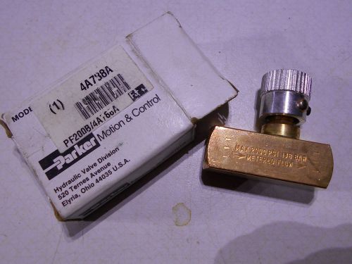 Parker Hydraulic Valve 4A788A (New In Box)
