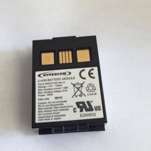 Hypercom M4230 Credit Card Machine Battery Part Number 400037-002