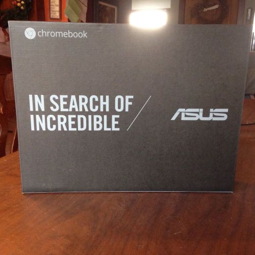 EMPTY ASUS C300M Chromebook Box!  Sturdy, Great Shape, Used Once.