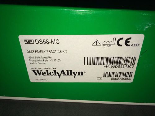 Welch allyn -ds58 sphygmomanometer / blood pressure - family practice kit for sale